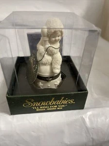 Snowbabies ~ "I'll Ring For You" ~ Hinged Ring Trinket Box //NIB // - Picture 1 of 8