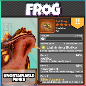 Roblox World Zero - BENEFICIOS INALCANZABLES - RANA - AGI 14 · ENERG 15 · EA 25 - Imagen 1 de 1
