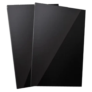 Foglio Acrilico Nero A3, 2 Pz, 42 X 29 Cm, 2 Mm, Pannello in Plexiglass per Deco - Foto 1 di 12