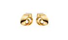 Polène Éole Stud Earrings - 24 carat gold gilded