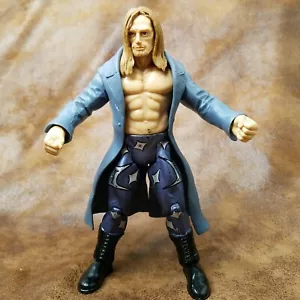Figura de acción suelta de lucha libre TTL 1999 WWF WWE Jakks Edge pantalones abrigo azul - Imagen 1 de 7