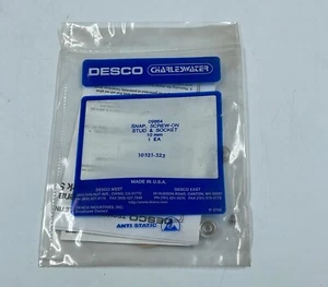 [LOT OF 20] NEW - CHARLESWATER DESCO 09864 KIT Snap Screw-on Stud & Socket 10MM - Picture 1 of 3