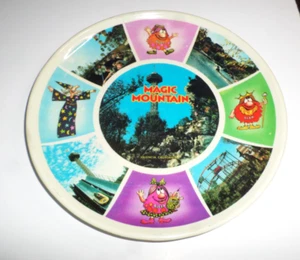 Magic Mountain VTG 1970's Photo Plate Trolls, Roller Coaster, Galaxy, more - Picture 1 of 8