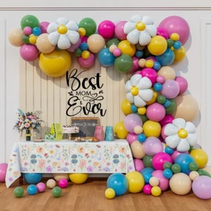 Mothers Day Balloon Arch Garland Kit 164Pcs for Mom Birthday Best Mom Ever Sprin - Picture 1 of 12