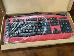 Seal Shield STK503RED Medical Grade Waterproof Antimicrobial Keyboard RED - Picture 1 of 4