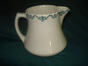 "Jarra crema de artículos de gres cerámica Shenango China New Castle PA restaurante 6" - Imagen 1 de 12