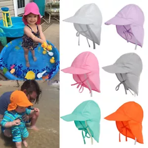 Summer Baby Sun Hat for Girls Boys Outdoor Beach Hat Kids Bucket Cap SPF 50+2025 - Picture 1 of 20