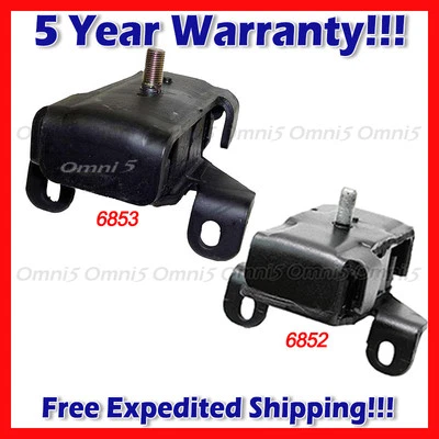 Juego de montaje de motor delantero izquierdo y derecho M056 para Honda Passport 1994-1995 3,2 L 2 piezas Foto 1 de 3