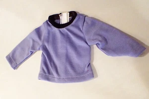 Camiseta púrpura manga larga héroe espacial se adapta a 18 pulgadas American Girl y Logan - Imagen 1 de 4
