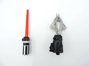 LOTE de accesorios preescolares Star Wars DARTH TATER Vader rojo sable de luz y Anakin - Imagen 1 de 2