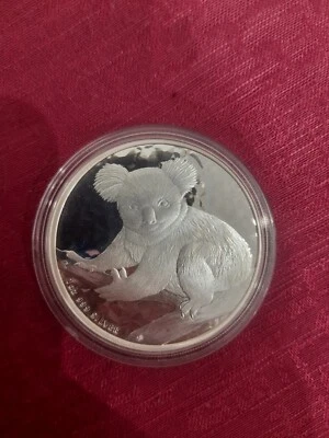 Australia 2008 - 1 Troy Oz. Silver 1 Dollar - Koala - Unc & Sealed - Imagen 1 de 2