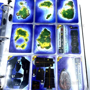 Pirates CSG at Ocean's Edge COMPLETE SET w/32 Islands w/Binder No SR Cards NEW - Picture 1 of 8