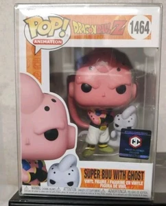 Funko Pop! DBZ Super Buu with Ghost #1464 Chalice Exclusive/Chalice PopProtector - Picture 1 of 6