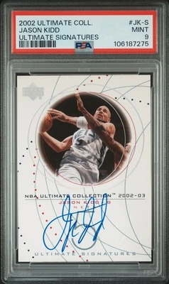 2002 ULTIMATE COLLECTION ULTIMATE SIGNATURES #JK-S JASON KIDD ULTIMATE SIGNATURE - Image 1 of 2