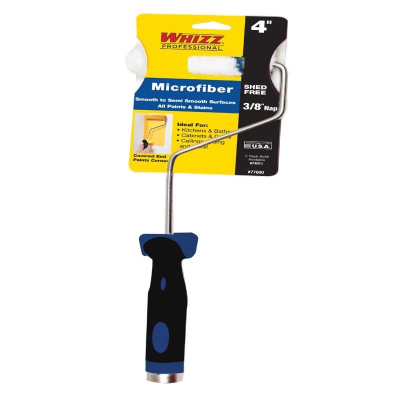 Whizz 77600 Threaded End Mini Paint Roller Frame and Cover 6 W x 13 L Handle in. - Image 1 of 1