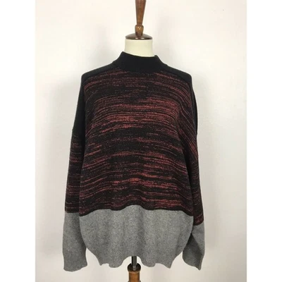 Suéter Alexander Wang Mujer Talla L Pullover Rayas Bloques de Color Lana Cachemira Foto 1 de 4