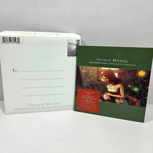 George Michael December Song Christmas Card Edition 4 Tracks Plus Video 2010 - Picture 1 of 11