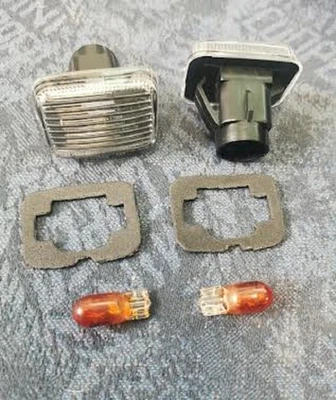 Clásico Mini Indicador Lentes Repetidor Lateral (CLARO) inc Bombillas x2 AHU2592w Foto 1 de 2