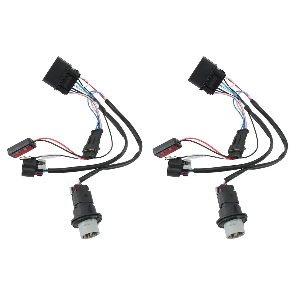 2* Headlight Lamp Wiring Harness Adapter For Dodge Ram 1500 2500 3500 2013-18 - Image 1 of 4