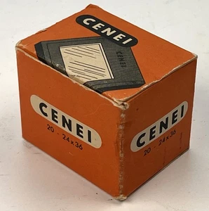 14 x CENEI GLAS und Aluminium Diahalterungen 24 x 36 mm in Box - Bild 1 von 4
