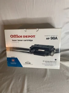 Neu Offene Verpackung versiegelt Home Depot kompatibel mit HP98A schwarze Drucktonerkassette - Bild 1 von 3