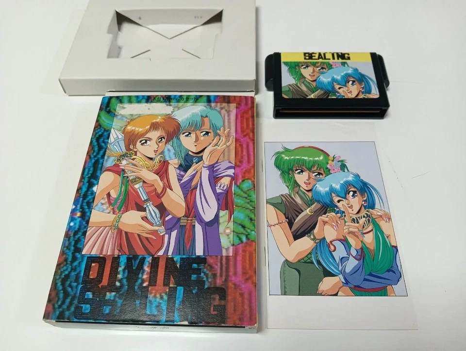 DIVINE SEALING Mega Drive Sega Japan Import Free shipping FedEx DHL Tested - Image 1 of 4