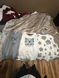 Lote Suéter Kenzo Cuello Redondo Para Hombre Tallas Mixtas Adulto Pequeño Paquete - Imagen 1 de 10