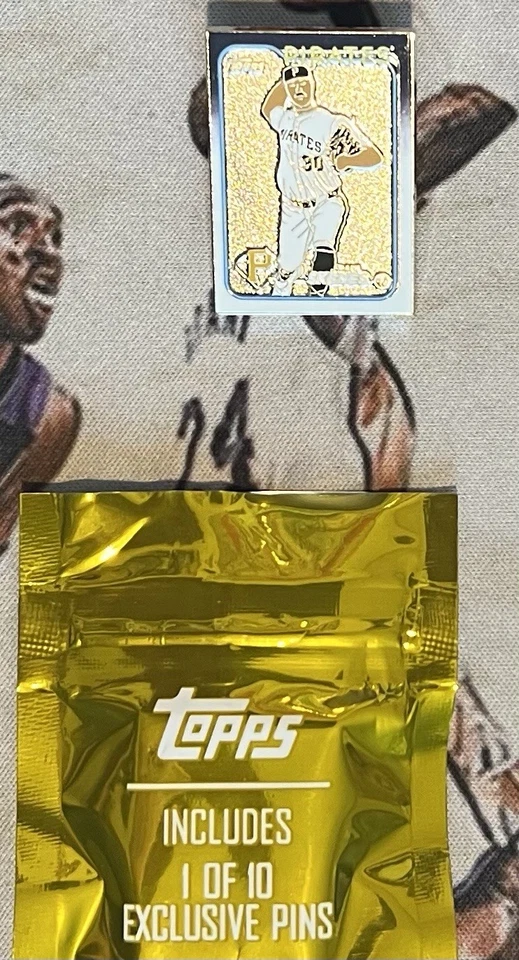 2024 Topps Update Paul Skenes Rookie Super Box Exclusive Enamel Pin - Image 1 of 1