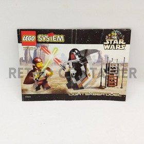 Lego Vintage Instructions Instructions Set 7101 - Star Wars Lightsaber Duel