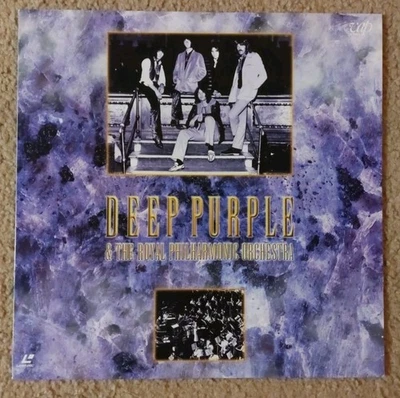Deep Purple & The Royal Philharmonic Orchestra 1997 VAP Japan Laser Disc EX/EX  - Image 1 of 4