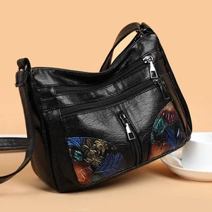 Weiche Struktur Damen Tasche, Schultertasche vielseitig Crossbody Mutter O3C9 Z3U6 - Bild 1 von 21