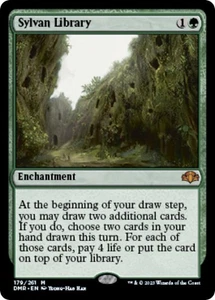Sylvan Library - DMR - NM- MTG - FOIL - Picture 1 of 1