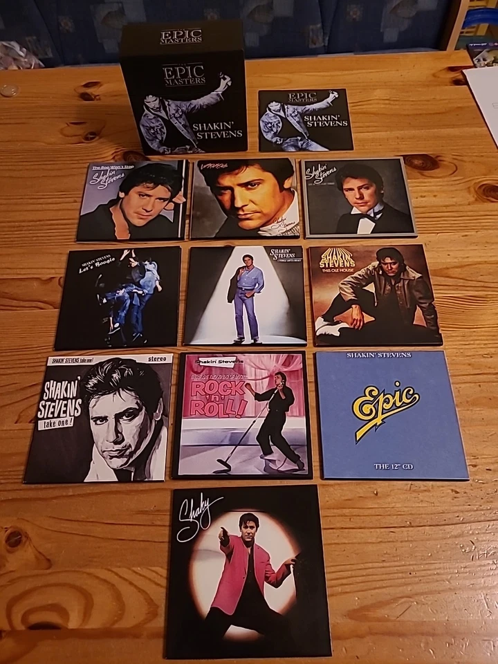 The EPIC Masters - Shakin Stevens - 10 CD Box Set Neuwertig, per DHL aus D - Bild 1 von 1