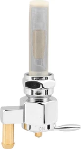 Bikers Choice 489644 Chrome Hex Petcock For Harley Fits XL & FX Super Glide - Picture 1 of 1