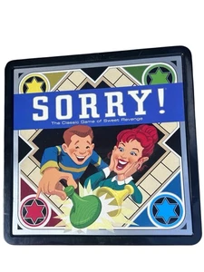 Sorry! Retro Tin Edition Board Game by Hasbro 2008 – Complete - Picture 1 of 5