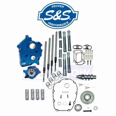 S&S Cycle Gear Drive Camchest Kit for 2018-2019 Harley Davidson FLFB Fat Boy uw Foto 1 de 4