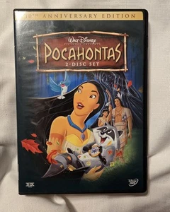 💗Disney Pocahontas (DVD 2 Disc Set)10th Anniversary Edition Bonus Features 2005 - Picture 1 of 5