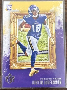 2020 Panini Chronicles Gridiron Kings Justin Jefferson #GK-13 Rookie RC Vikings - Picture 1 of 1