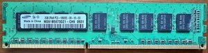 Server RAM 2GB ECC Samsung M391B5673DZ1-CH9 PC3-10600E-09-10-E0 - Foto 1 di 1