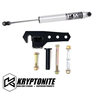 Комплект амортизационных кронштейнов стабилизатора рулевого управления Kryptonite Fox 2.0 11-25 GM 2500HD/3500HD - Изображение 1 из 4