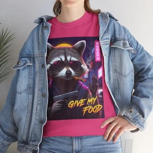 Funny raccoon shirt, Street Style T-Shirt, Unique for Him or Her. - Picture 1 of 10