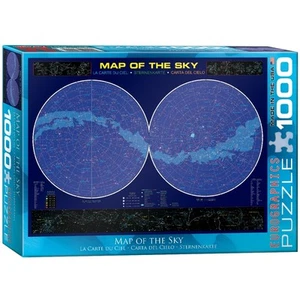 (EG60001010) - Eurographics Puzzle 1000 Pc - Map of the Sky - Picture 1 of 1