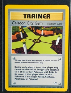 Celadon City Gym Uncommon Gym Heroes 107/132 LP - Picture 1 of 2