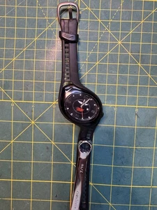 Vintage Nike Triax Watch Miller Lite Black 50M WK006 New Battery - Picture 1 of 6