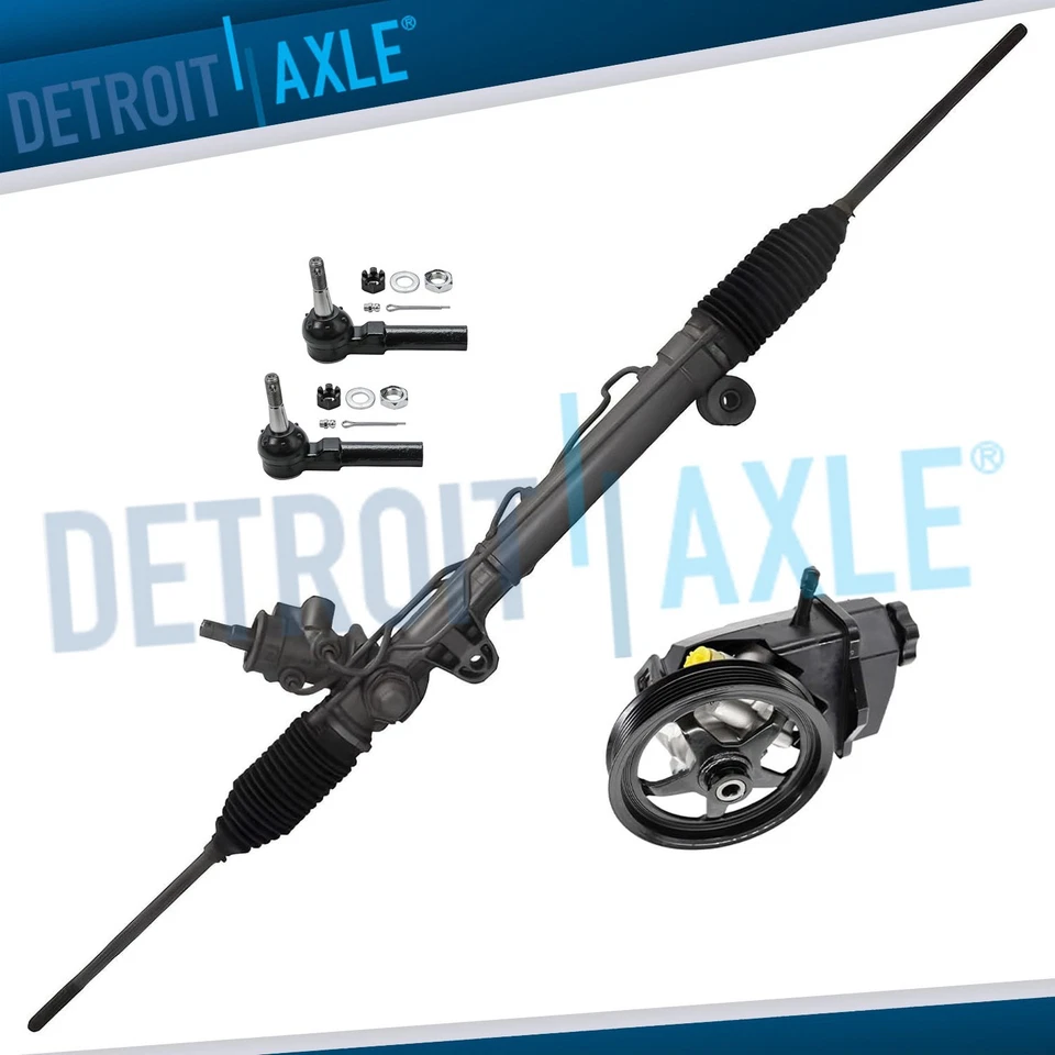 Power Steering Rack and Pinion Pump w/Reservoir Pully Kit for Impala Monte Carlo - Image 1 of 4