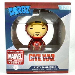 Funko Dorbz 128 - IRON MAN (UNMASKED) - Marvel Collector Corps CIVIL WAR - Bild 1 von 9