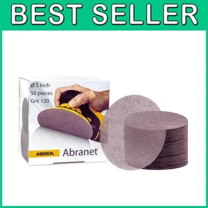 Professional Grade Abranet Sanding Discs 5" 120 Grit, 50 ct - Picture 1 of 9