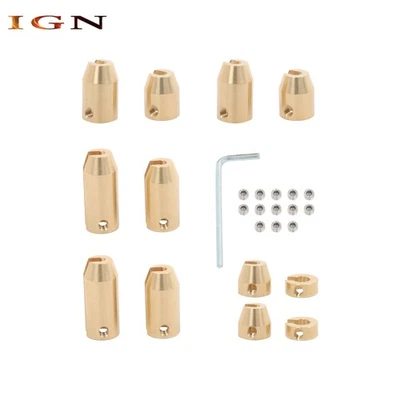 Paquete de 12 pesos de equilibrio de radios de rueda de latón reutilizables universales para motocicleta Foto 1 de 4