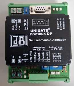 DEUTSCHMANN AUTOMATION RS232/485-PBDP UNIGATE PROFIBUS DP V2753 - Imagen 1 de 5