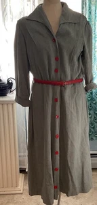 Vintage 1950-60s Dress With History For U Movies Hollywood Theater  - Picture 1 of 7